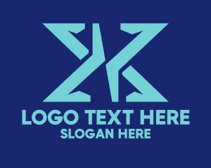 Gamer - Gamer Letter X logo design