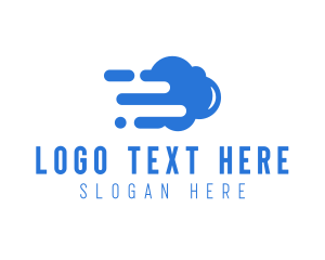 Application - Blue Cloud Computing logo design