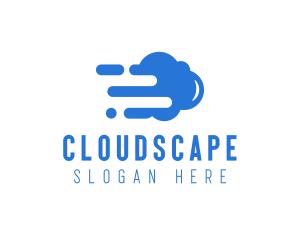 Blue Cloud Computing logo design