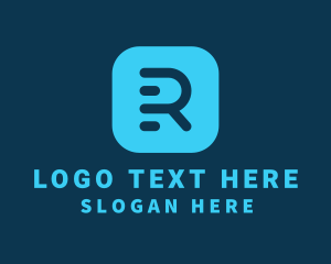 Ecommerce - Finance Firm Letter R logo design