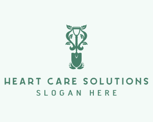 Plant Shovel Landscaping logo design