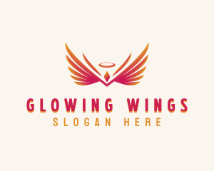 Holy Angelic Wings logo design