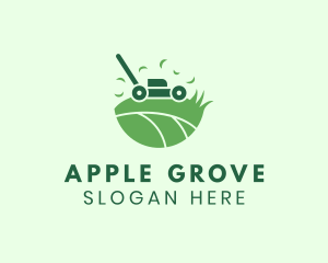 Orchard - Lawn Mower Grass Yard logo design