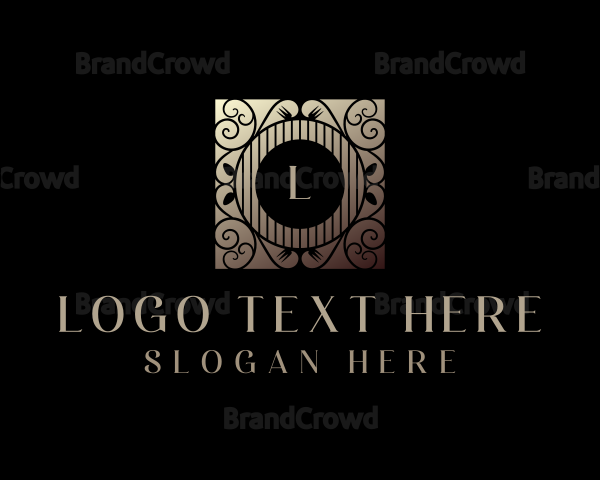 Luxury Diner Cuisine Logo