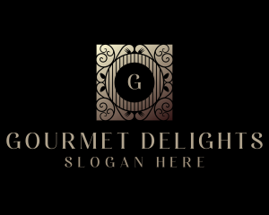 Luxury Diner Cuisine logo design