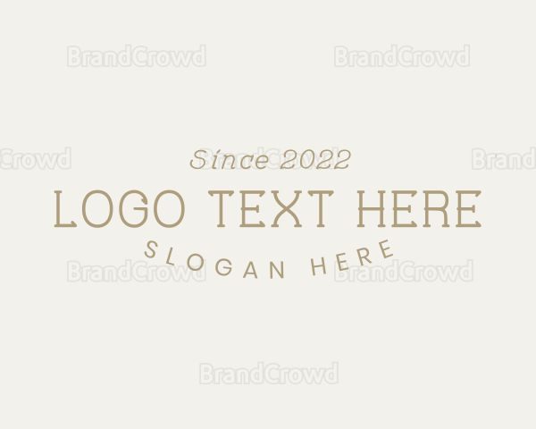 Classic Elegant Business Logo