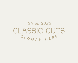 Classic Elegant Business logo design