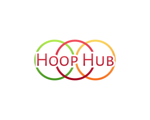 Colorful Hula Hoop logo design