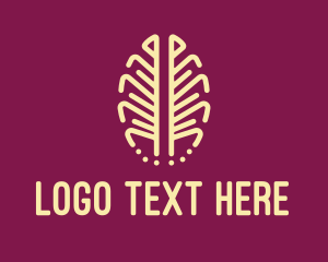 Tree - Exotic Plant Leaf logo design