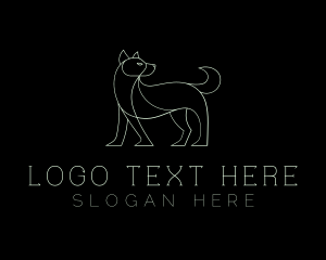 Dog Animal Pet logo design