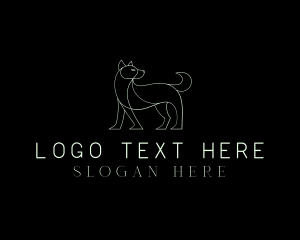 Dog Animal Pet logo design