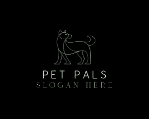 Dog Animal Pet logo design