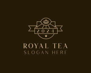 Royal Wedding Crown logo design