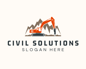 Civil Engineering  Driller logo design