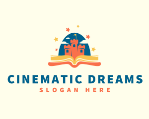 Dream Castle Book logo design