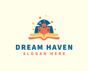 Dream Castle Book logo design