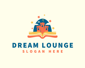 Dream Castle Book logo design