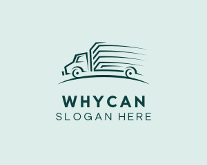 Delivery Truck Transport Logo