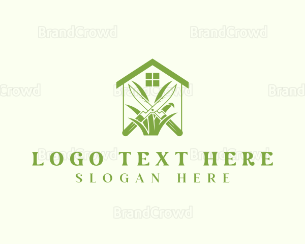 Green House Gardening Shears Logo