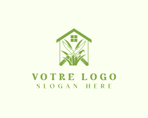 Green House Gardening Shears Logo