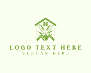 Green House Gardening Shears Logo