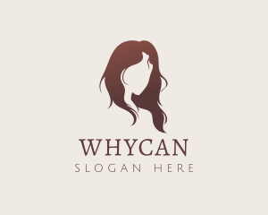 Salon - Elegant Woman Hair logo design
