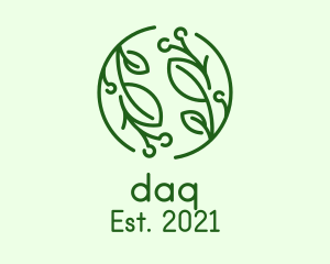 Garden - Organic Eco Plant logo design