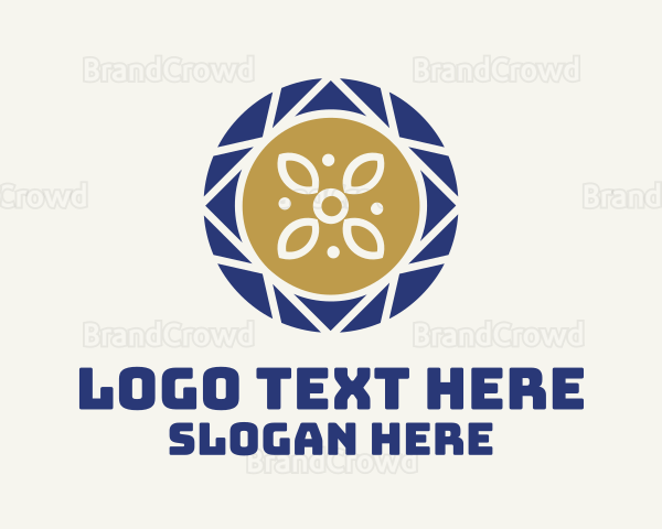 Ceramic Plate Pattern Logo