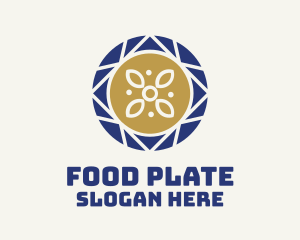 Plate - Ceramic Plate Pattern logo design