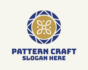 Ceramic Plate Pattern logo design