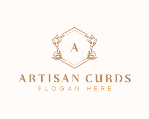 Elegant Wedding Floral logo design