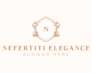 Elegant Wedding Floral logo design