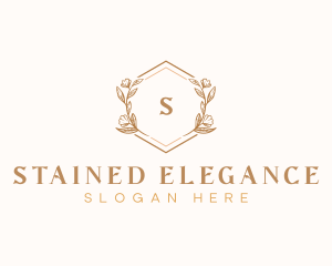 Elegant Wedding Floral logo design