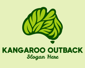 Australia - Natural Australia Eco Leaves logo design