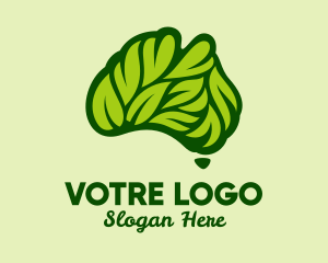 Tourism - Natural Australia Eco Leaves logo design