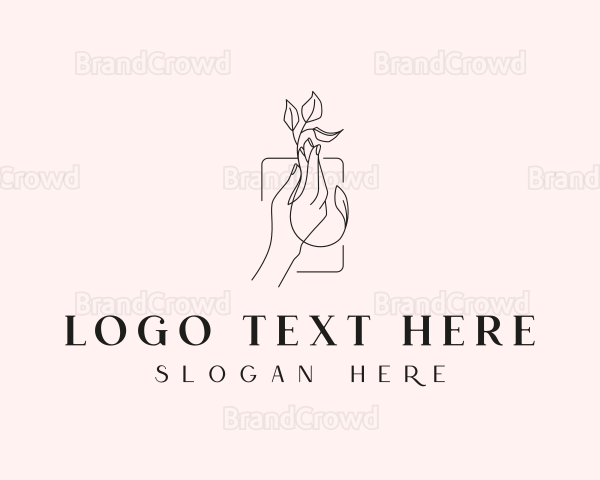 Beauty Wellness Florist Logo