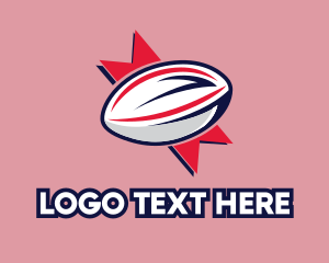 Rugby - Rugby Sport Emblem logo design
