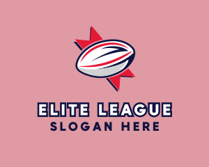 League - Rugby Sport League logo design