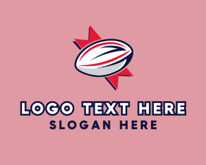 League - Rugby Sport League logo design