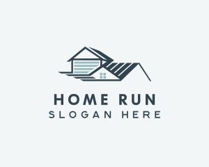 Roof Home Subdivision logo design