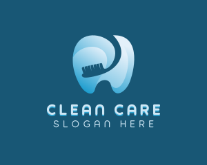 Toothbrush Tooth Hygiene logo design