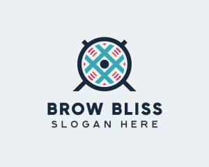 Blue Grid Fan logo design