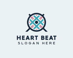 Blue Grid Fan logo design