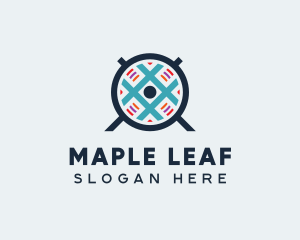 Blue Grid Fan logo design