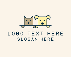 Pet Store - Dog Cat Pet Store logo design