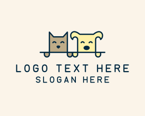 Pet Store - Dog Cat Pet logo design