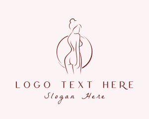 Naked Woman Body Clinic Logo