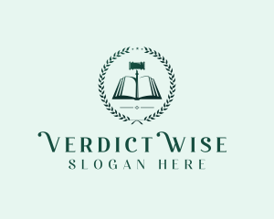 Judge - Judge Courthouse Gavel logo design