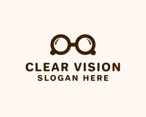 Optics - Coffee Geek Eyeglasses logo design