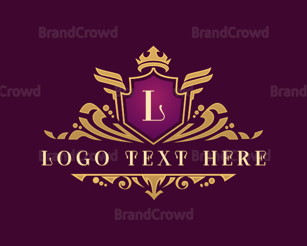Luxury Royalty Crest Logo